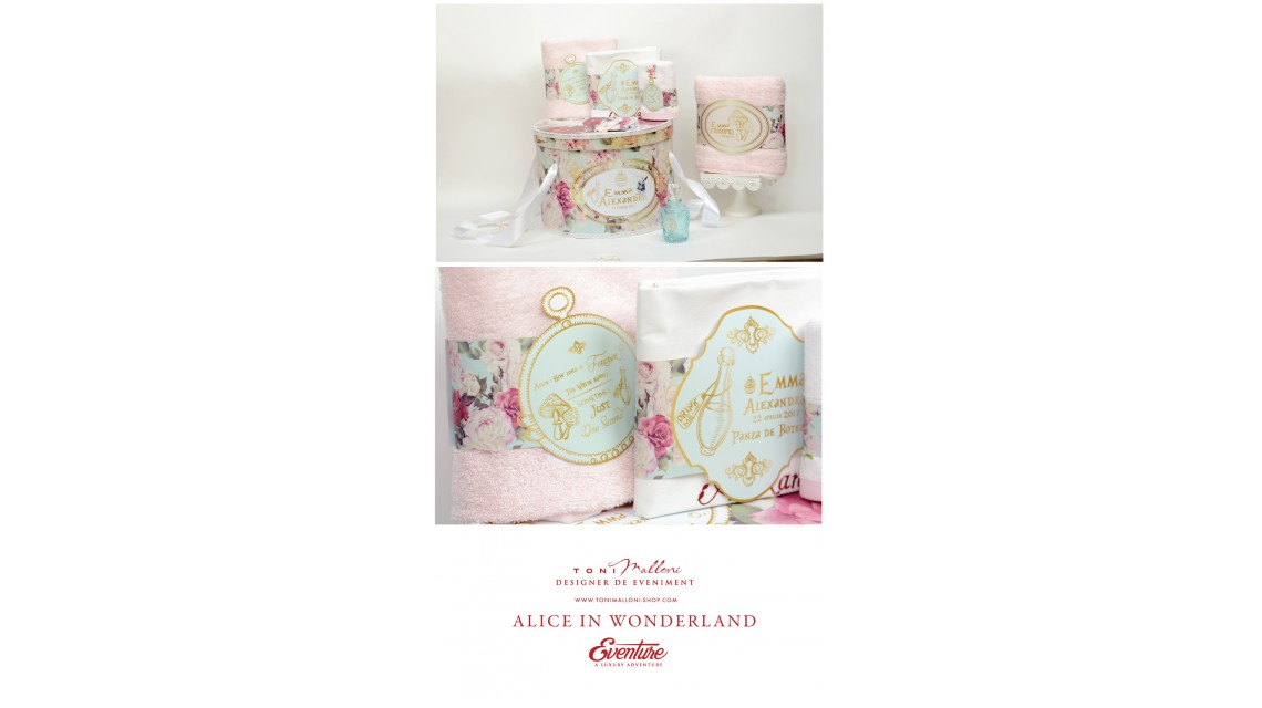 Trusou  botez fetite, Alice in Wonderland, Alice in tara minunilor 5